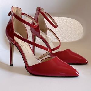 Jessica Simpson Red High Heels